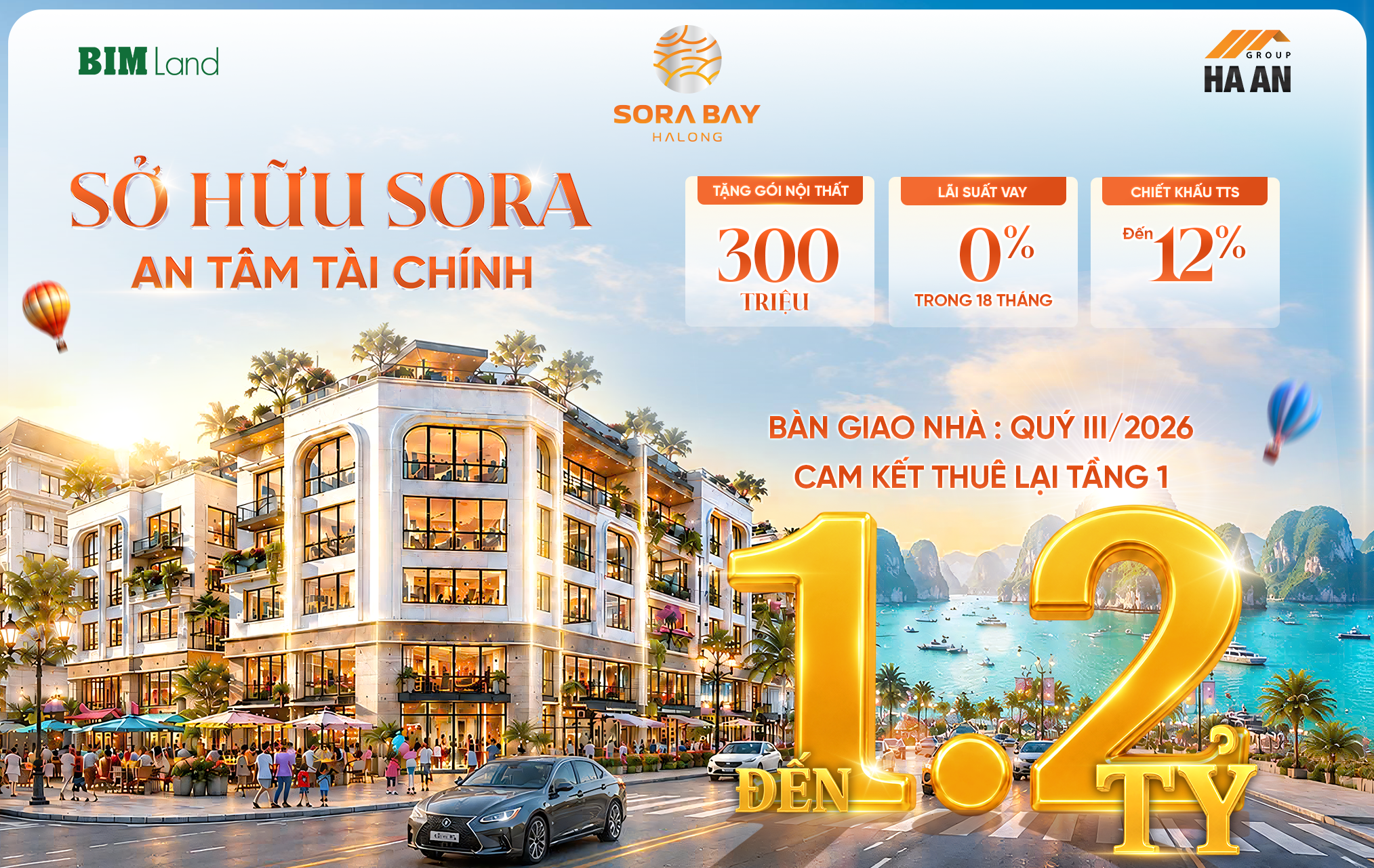 SORA BAY HALONG CHÍNH THỨC RA MẮT CHƯƠNG TRÌNH “SỞ HỮU SORA – AN TÂM TÀI CHÍNH”